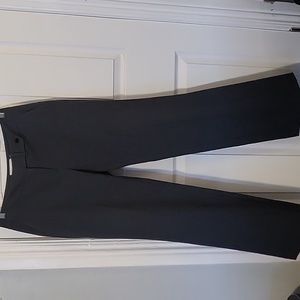 Calvin Klein Charcoal Gray Flat Front Dress Pants